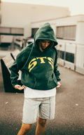 STS Bokstavhoodie GRØNN